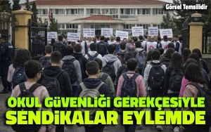 Kırşehir’de 5 sendikadan okul güvenliği için iş bırakma
